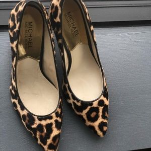 Michael Kors Leopard Pumps